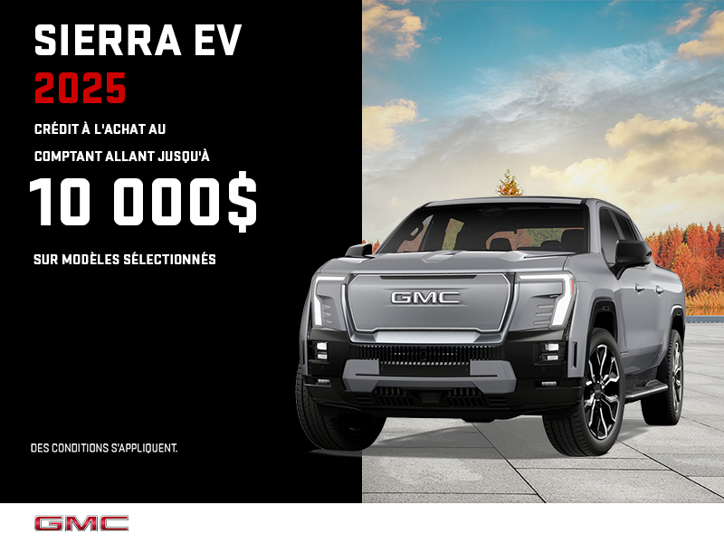 Le GMC Sierra EV 2025