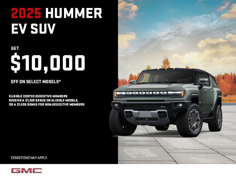 The 2025 GMC Hummer EV SUV