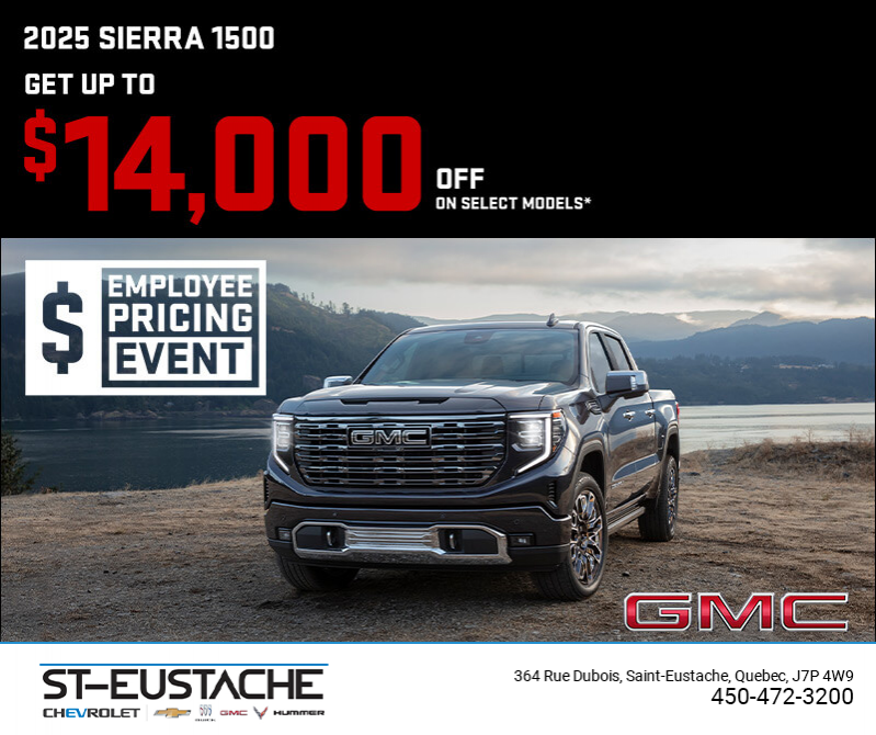 The 2025 GMC Sierra 1500