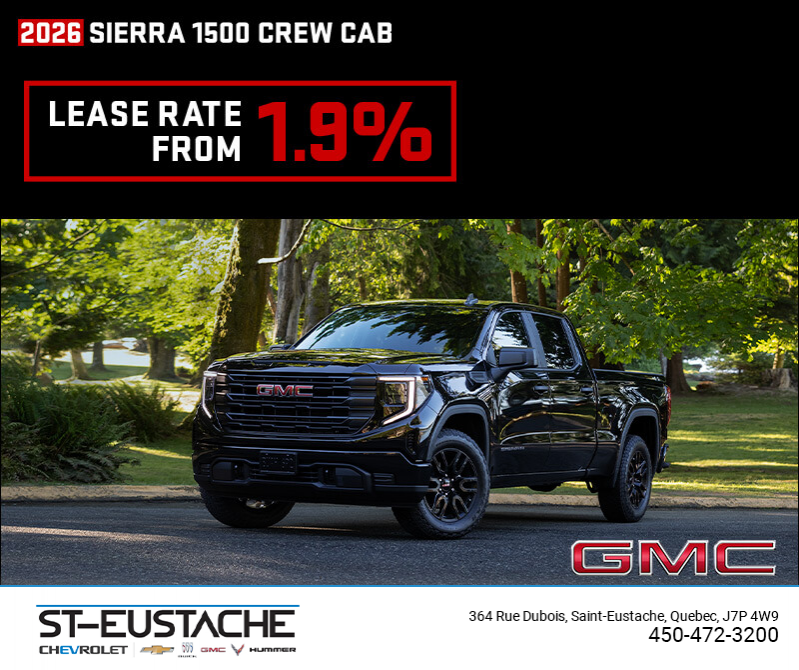 The 2026 GMC Sierra 1500