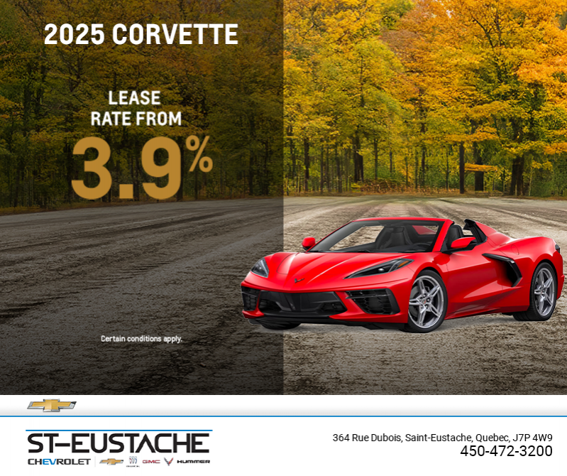 Get the 2025 Chevrolet Corvette