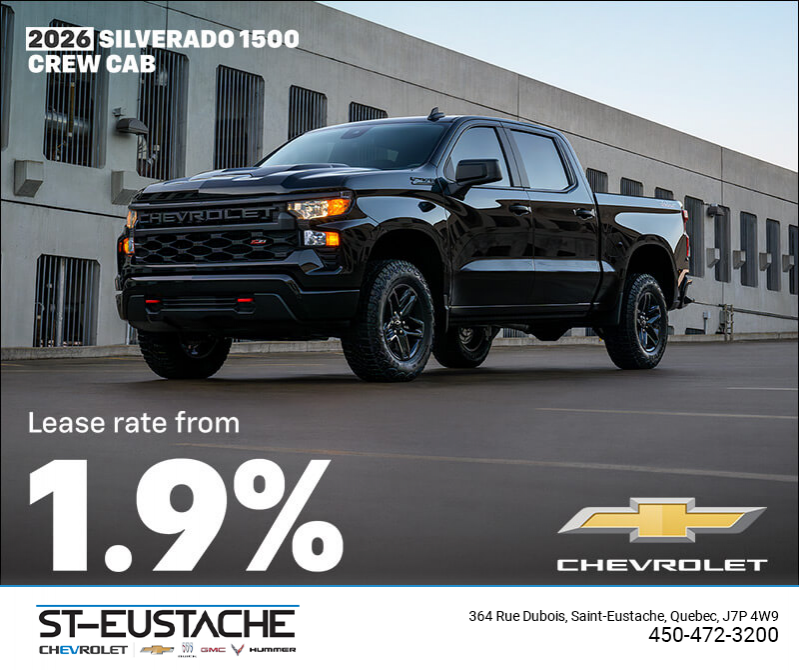 Get the 2026 Chevrolet Silverado 1500