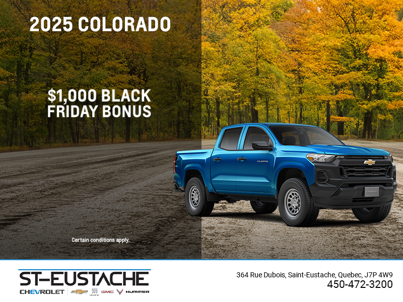 Get the 2025 Chevrolet Colorado