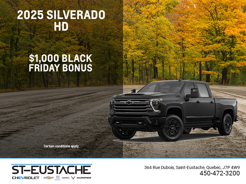 Get the 2025 Chevrolet Silverado HD
