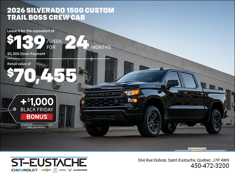 Get the 2026 Chevrolet Silverado 1500