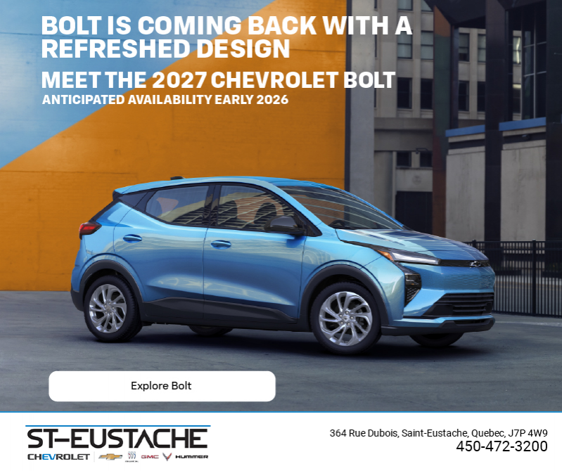 Get the 2027 Chevrolet Bolt