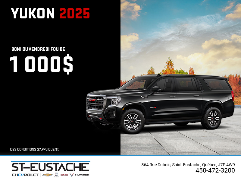 Le GMC Yukon 2025