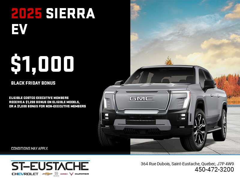 The 2025 GMC Sierra EV