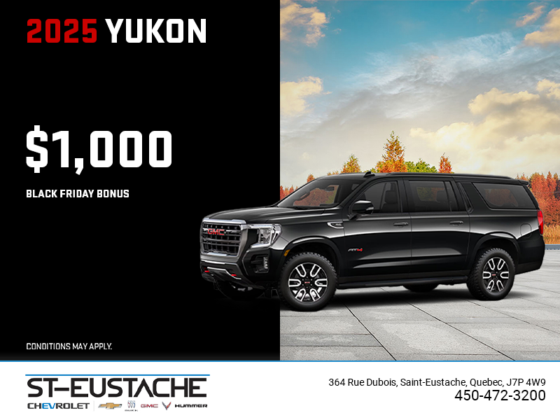 The 2025 GMC Yukon