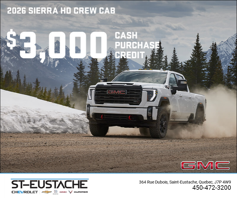 The 2026 GMC Sierra HD