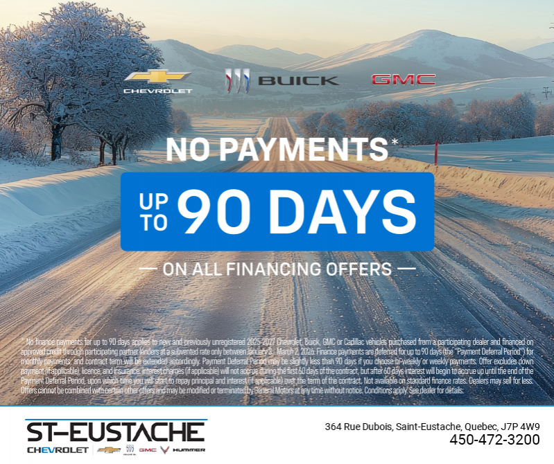 Chevrolet 90 Days Event!