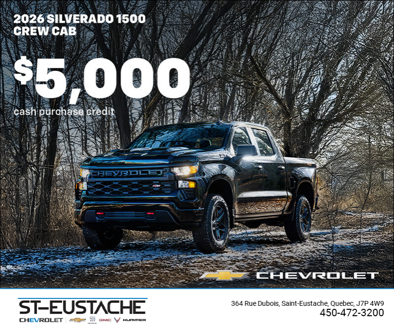 Get the 2026 Chevrolet Silverado 1500