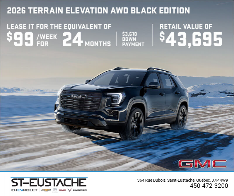 The 2026 GMC Terrain