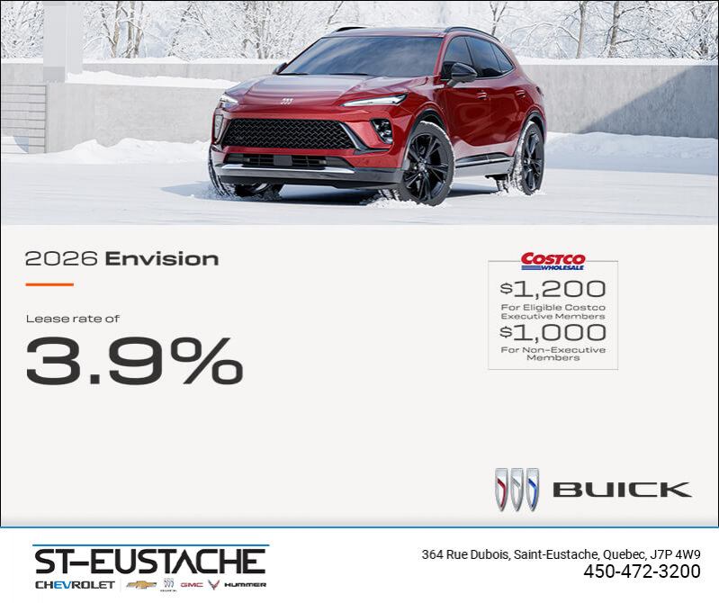 Get the 2026 Buick Envision