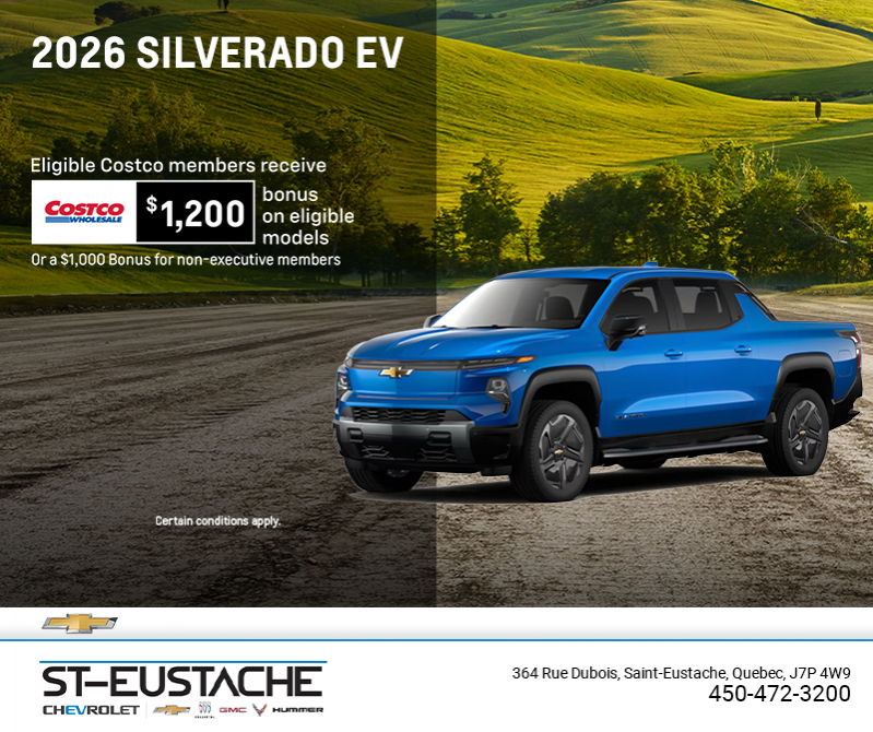 Get the 2026 Chevrolet Silverado EV