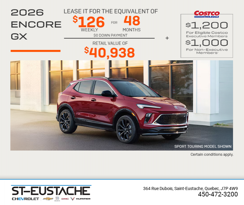 Get the 2026 Buick Encore GX
