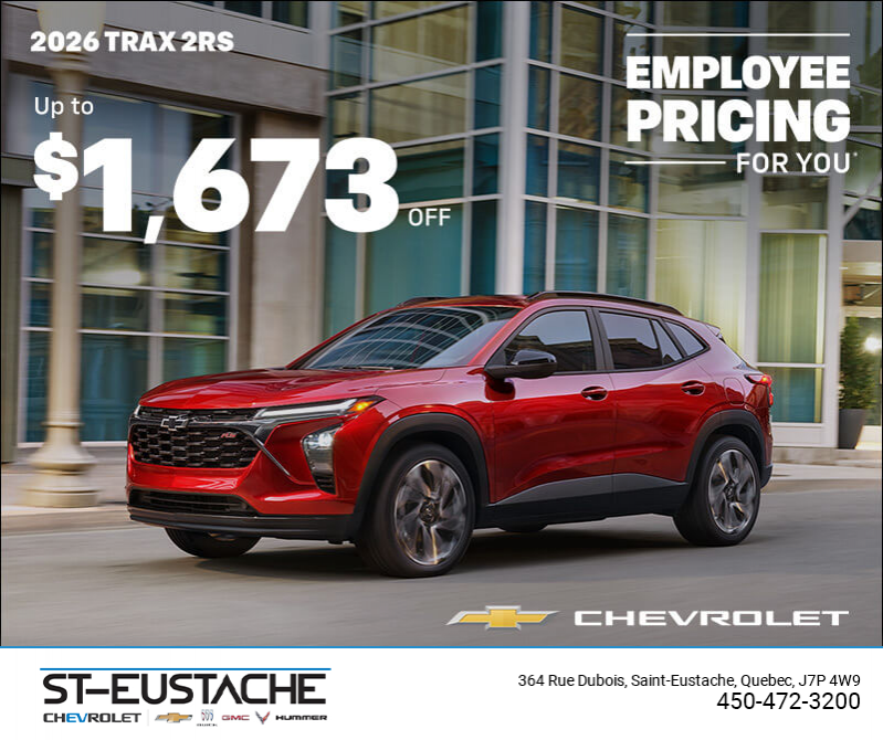 The 2026 Chevrolet Trax