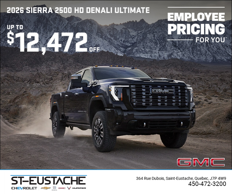 The 2026 GMC Sierra 2500 HD