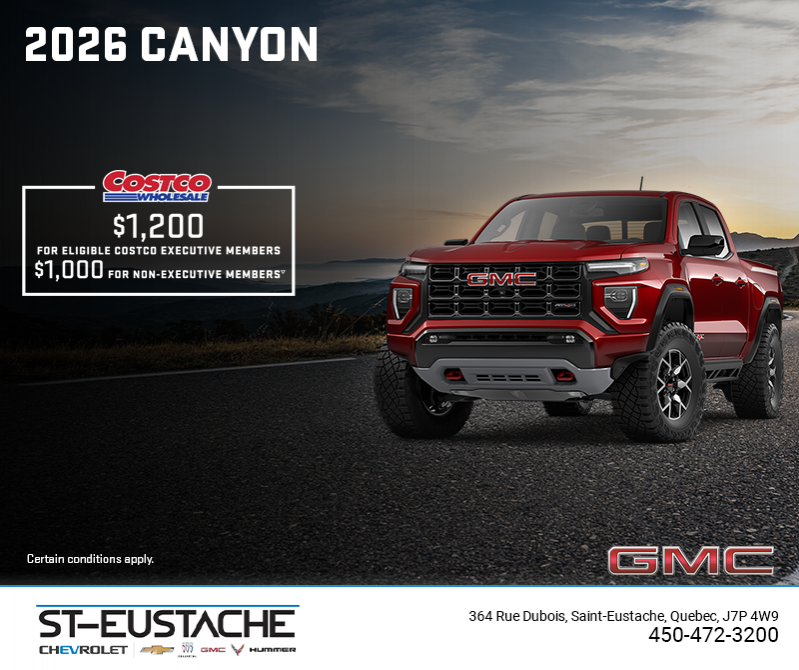 The 2026 GMC Canyon