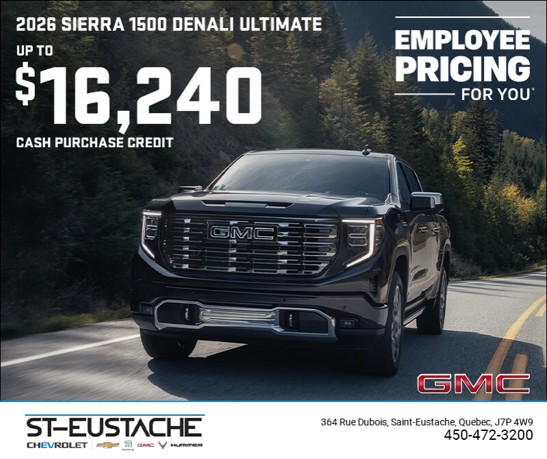 The 2026 GMC Sierra 1500 Denali Ultimate