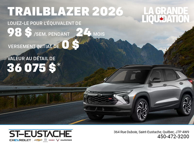 Chevrolet Trailblazer 2026