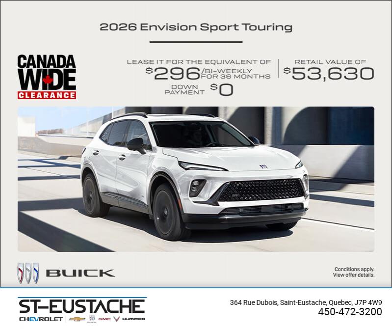 Get the 2026 Buick Envision