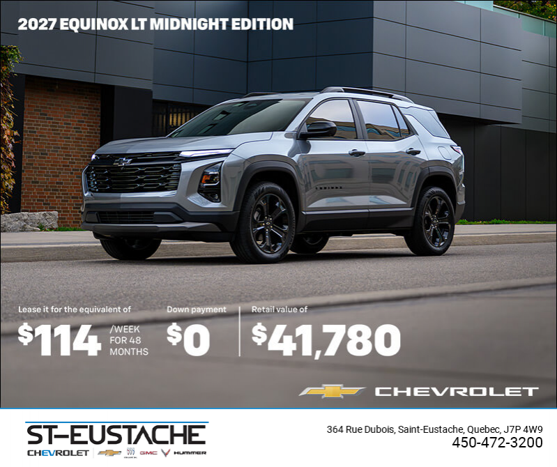 Get the 2026 Chevrolet Equinox