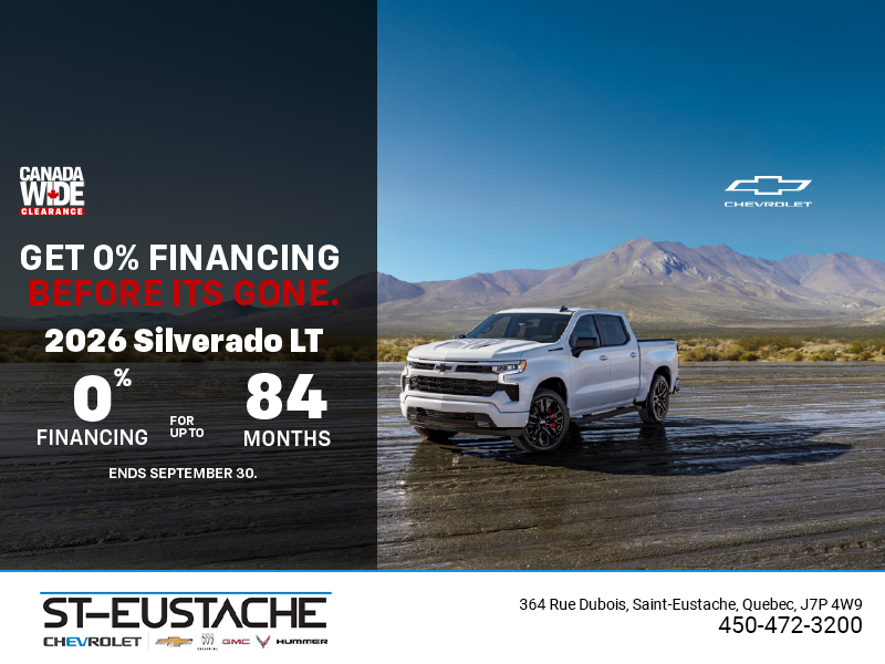 Get the 2026 Silverado LT