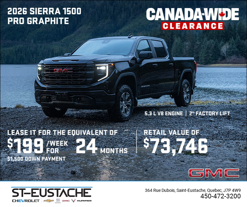 The 2026 GMC Sierra 1500 Pro Graphite Crew Cab
