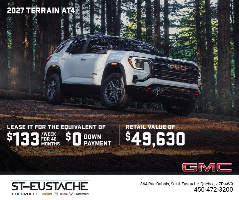 The 2027 GMC Terrain AT4