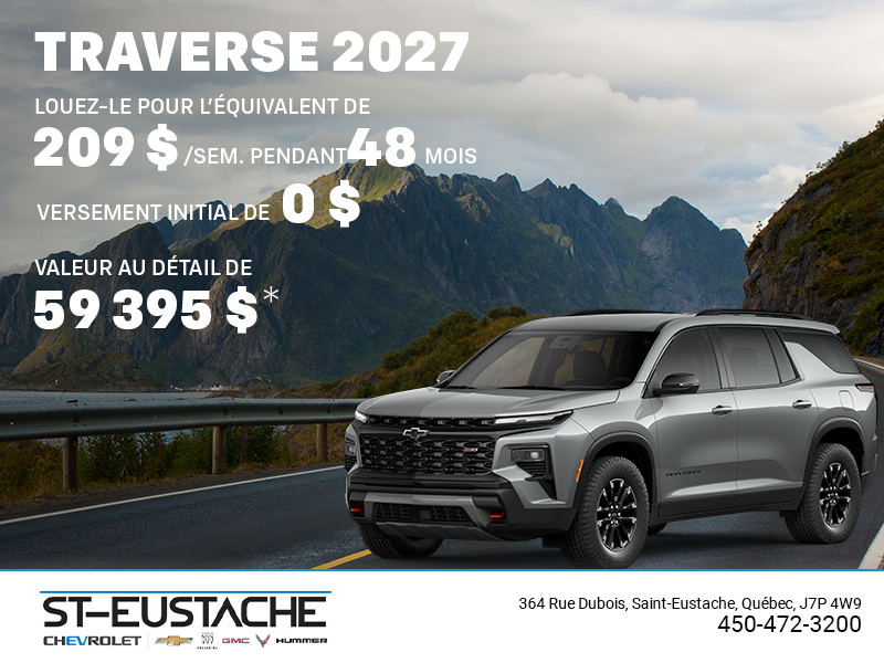 Chevrolet Traverse 2027