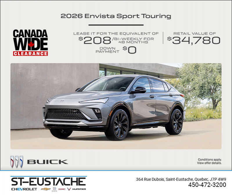 Get the 2026 Buick Envista