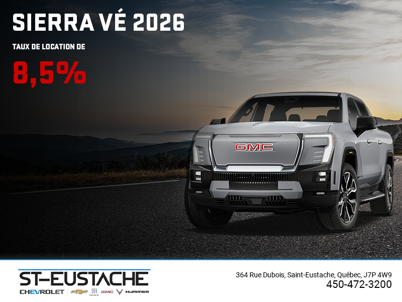 Le GMC Sierra EV 2026