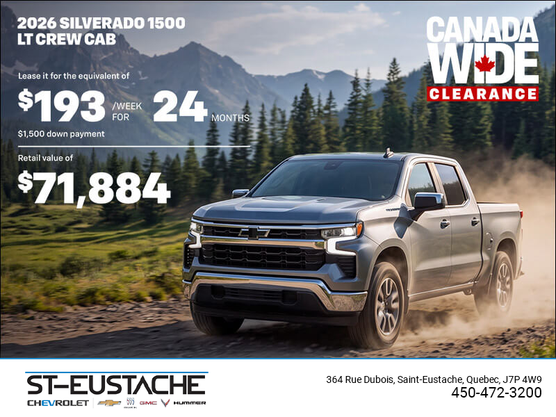 The 2026 Chevrolet Silverado 1500 LT