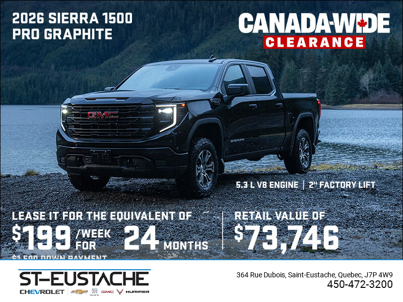 The 2026 GMC Sierra 1500 Pro Graphite Crew Cab