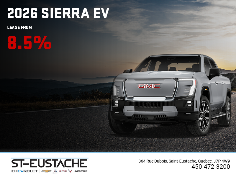 The 2026 GMC Sierra EV