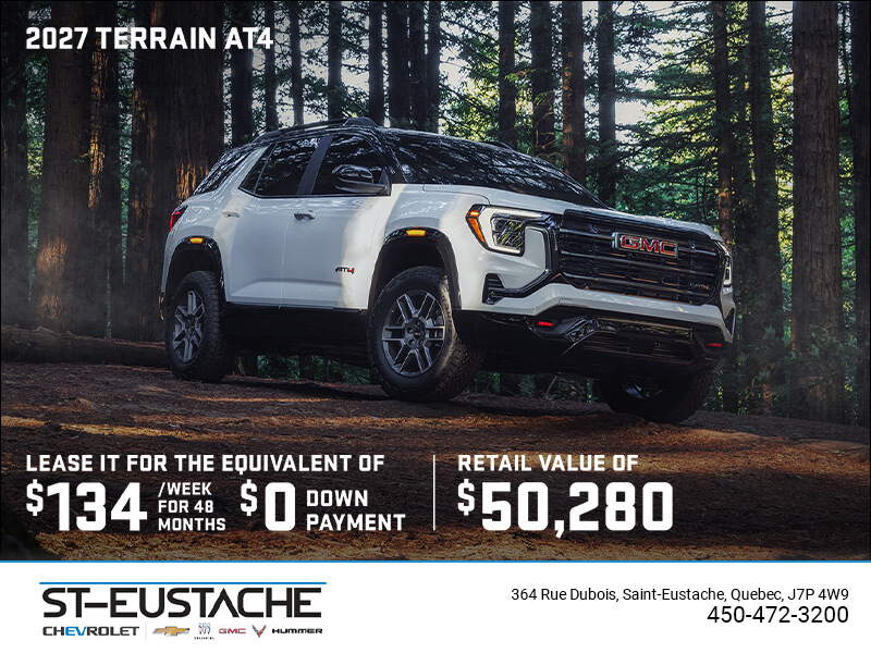 The 2027 GMC Terrain AT4