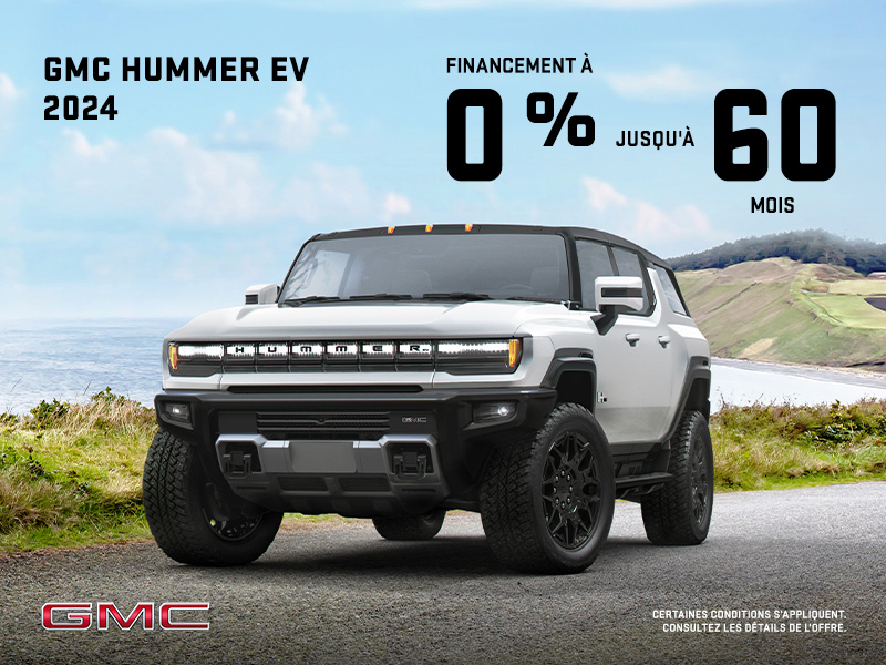 Le 2024 GMC Hummer VE