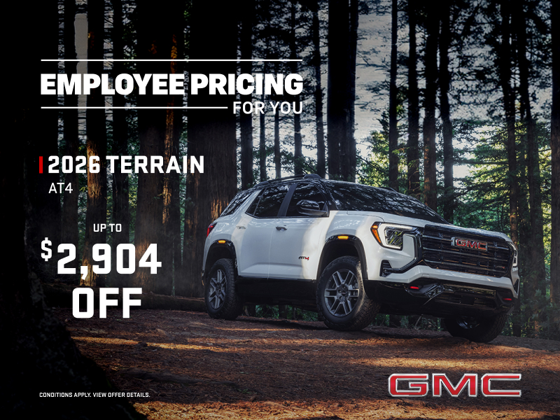 The 2026 GMC Terrain