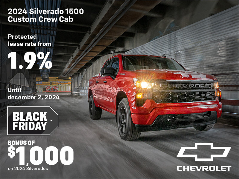 Get the 2024 Chevrolet Silverado 1500