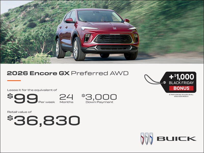 Get the 2026 Buick Encore GX
