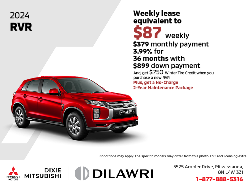 Get the 2024 Mitsubishi RVR