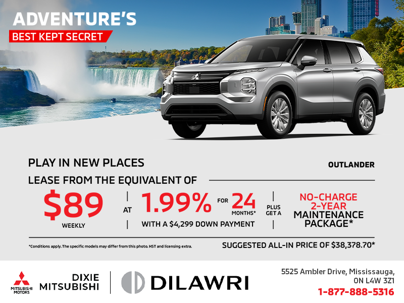 Get the 2025 Mitsubishi Outlander