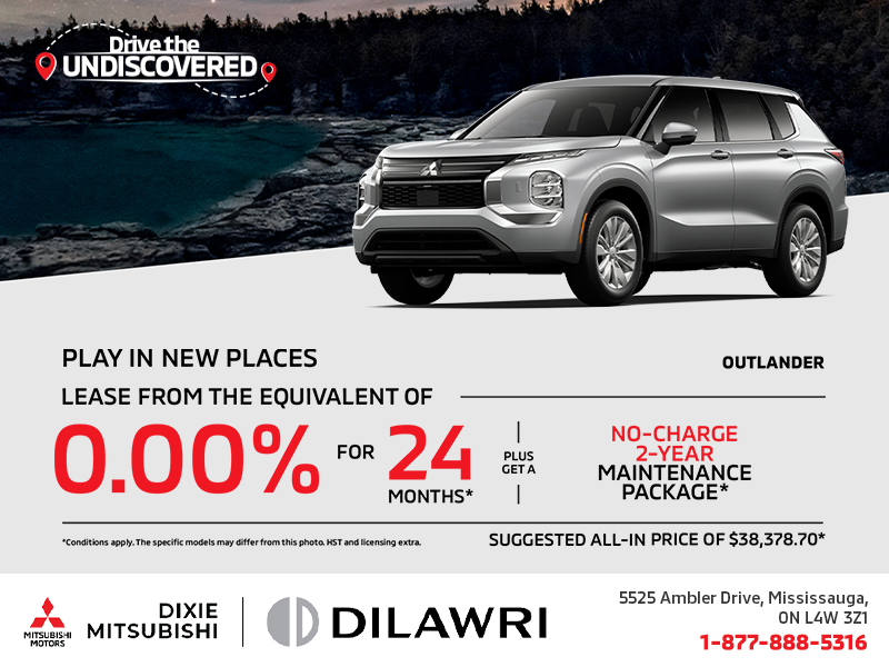 Get the 2025 Mitsubishi Outlander