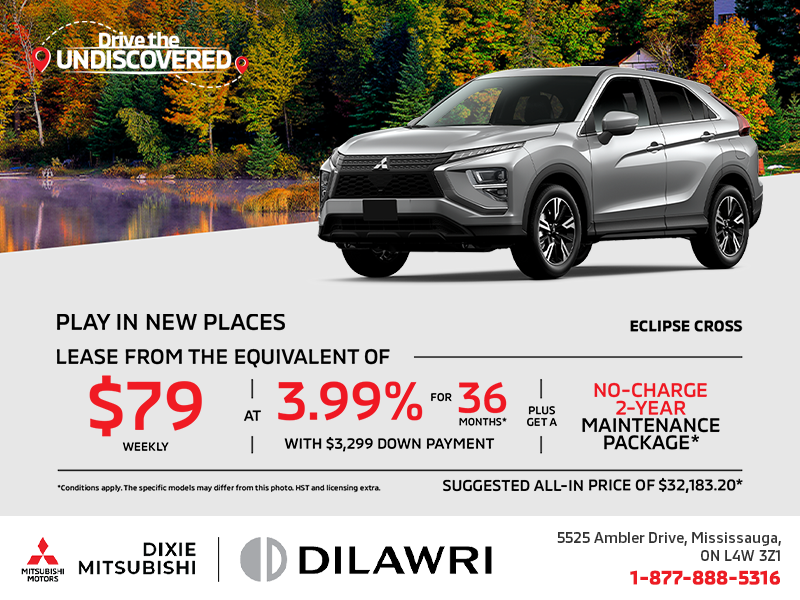 Get the 2025 Mitsubishi Eclipse Cross