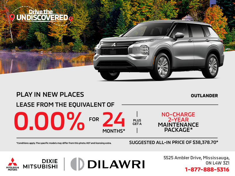 Get the 2025 Mitsubishi Outlander