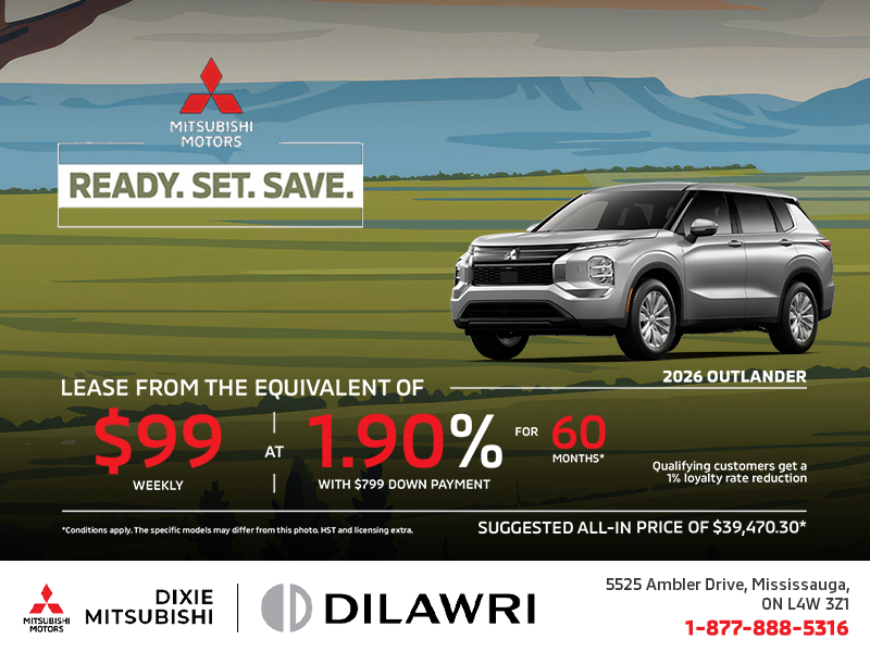2026 Mitsubishi Outlander
