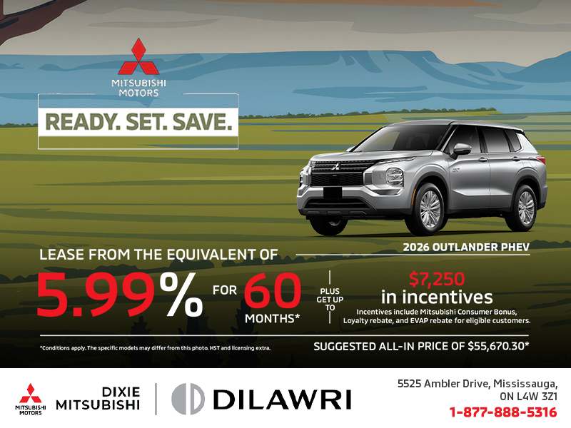 2026 Mitsubishi Outlander PHEV