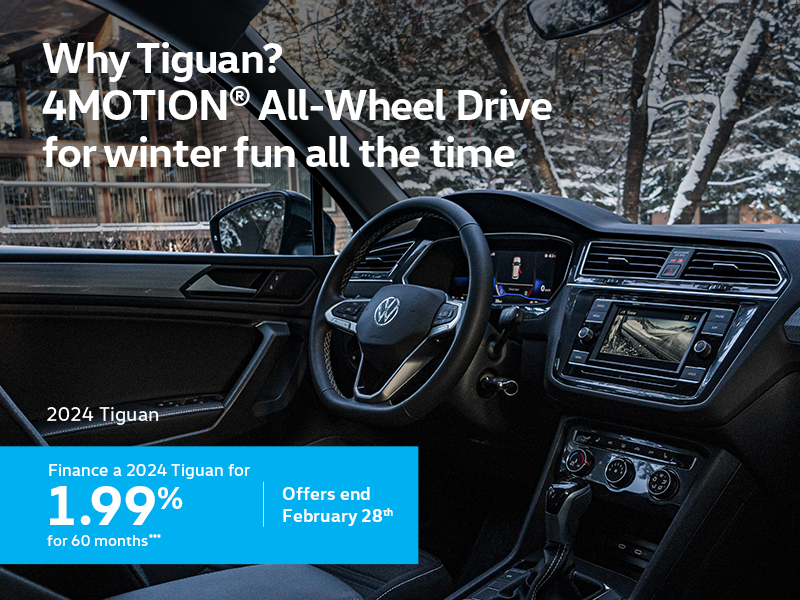 Get the 2024 Volkswagen Tiguan