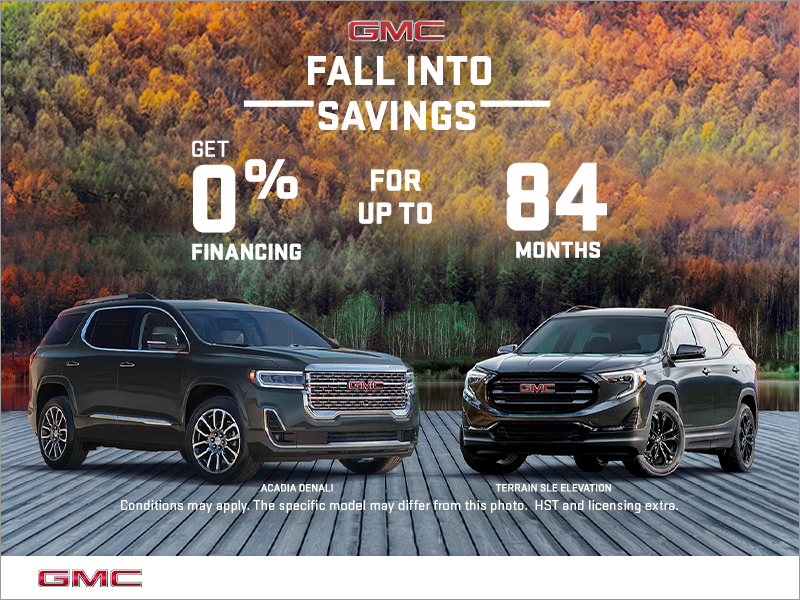 Peter Boyer Chevrolet Buick Gmc Ltd Gmc Fall Into Savings Event